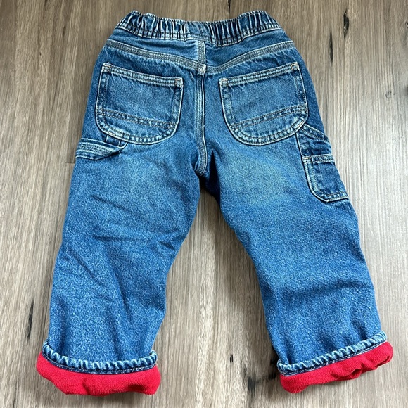 Fleece lined Baby Gap Original 3T cargo pants - Picture 3 of 5